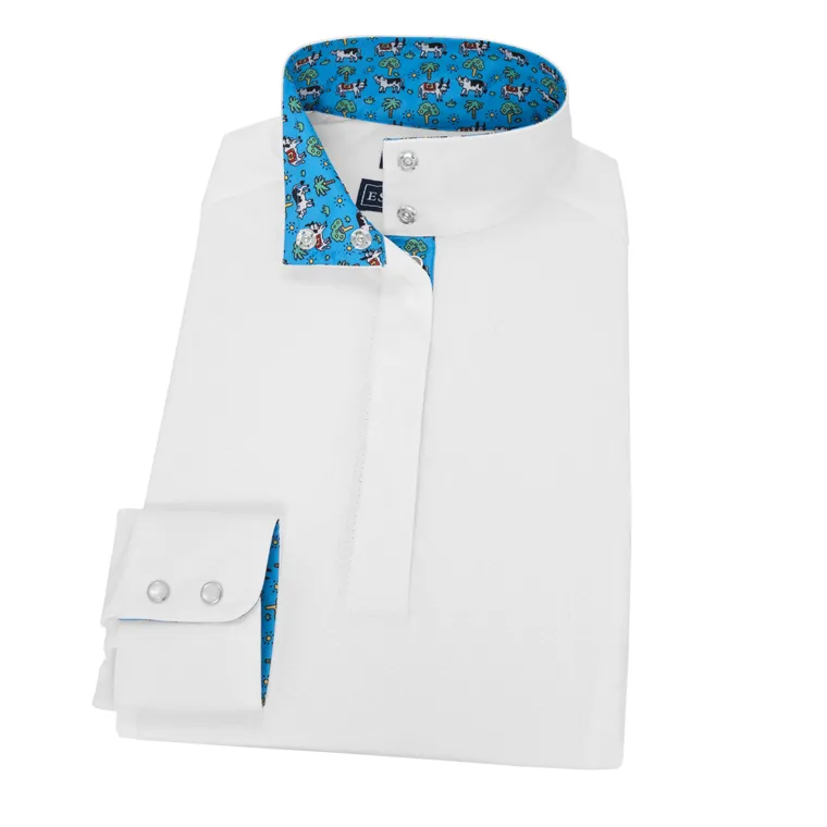 essex-classics-ladies-talent-y-rslRhiAt-16.webp Hot ESSEX CLASSICS Ladies’ Talent Yarn® Straight Collar Long Sleeve Show Shirt