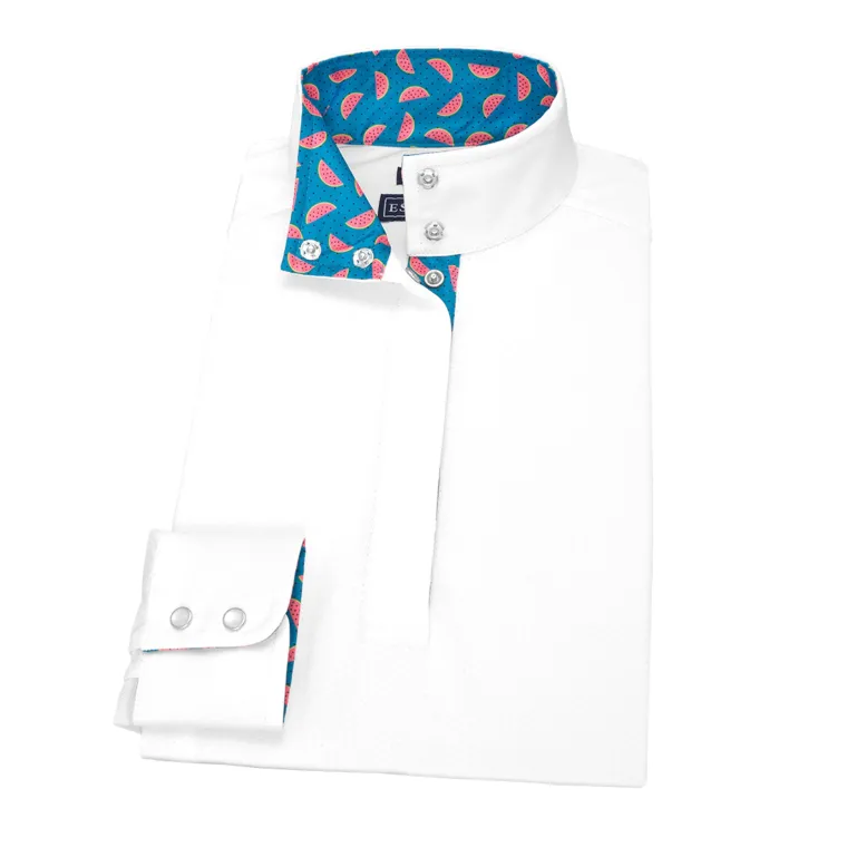 essex-classics-ladies-talent-y-rslRhiAt-29.webp Hot ESSEX CLASSICS Ladies’ Talent Yarn® Straight Collar Long Sleeve Show Shirt