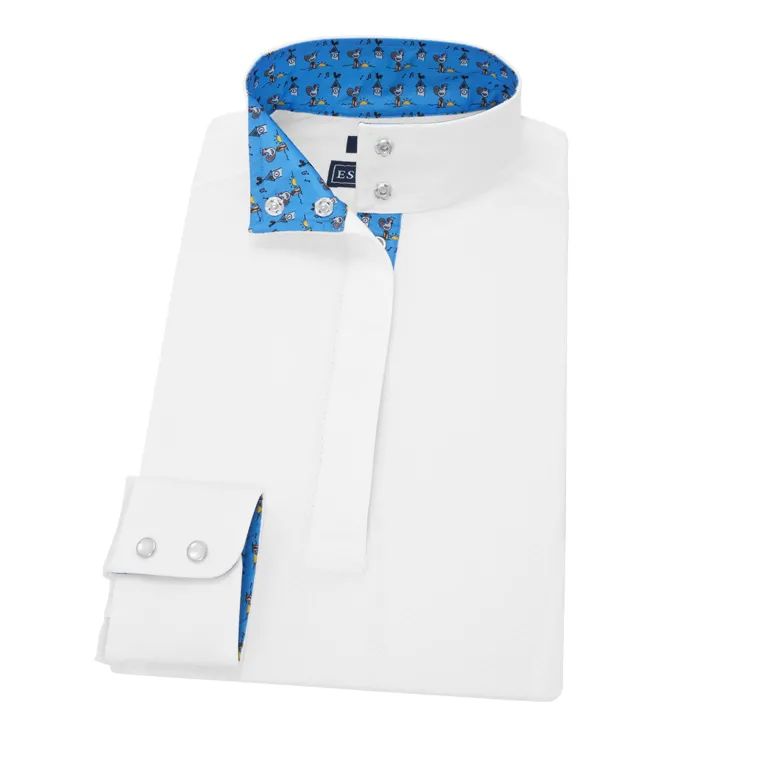 essex-classics-ladies-talent-y-rslRhiAt-3.webp Hot ESSEX CLASSICS Ladies’ Talent Yarn® Straight Collar Long Sleeve Show Shirt