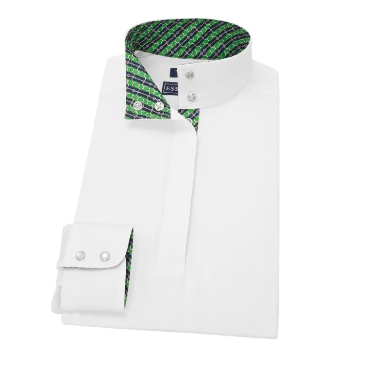 essex-classics-ladies-talent-y-rslRhiAt-8.webp Hot ESSEX CLASSICS Ladies’ Talent Yarn® Straight Collar Long Sleeve Show Shirt