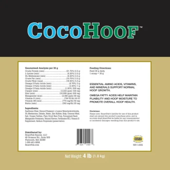 New SMARTPAK CocoHoof™ Pellets by SmartEquine™ - 4 lbs