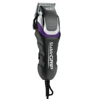 Fashion WAHL CLIPPER CORP Wahl® Stable Grip™ Clipper with Adjustable Blades No. 30-15-10 Purple/Silver/Black