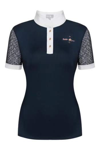 Outlet INTER API LTD Fair Play® Ladies’ Cecile RoseGold Short Sleeve Show Shirt
