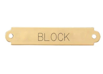 Outlet DOVER DROPSHIP Fancy Saddle Nameplate