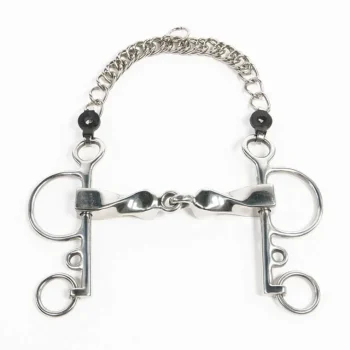 Fashion PARTRADE Metalab Jointed Twisted Pelham Bit Stainless Steel