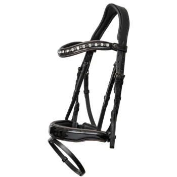 Sale HALTER EGO Ocala Snaffle Bridle Black Patent