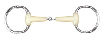 Fashion ERS Happy Mouth Jointed Eggbutt Gag Bit