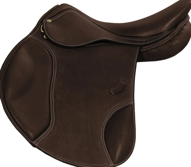 hdr-carmel-jumping-saddle-yFxrkWyL-1.webp Sale JPC EQUESTRIAN HDR Carmel Jumping Saddle Havana