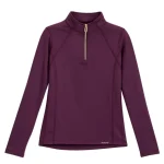 New KIRSCH HeatBlast™ Kids’ Sidney Long Sleeve Shirt Italian Plum