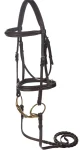 Outlet JPC EQUESTRIAN Henri De Rivel Advantage Mono Crown Padded Bridle Havana