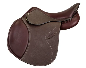 Best JPC EQUESTRIAN Henri De Rivel Club Close Contact Plus Saddle Austrailian Nut