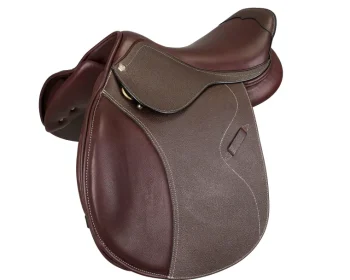 Best JPC EQUESTRIAN Henri De Rivel Club Close Contact Plus Saddle Austrailian Nut