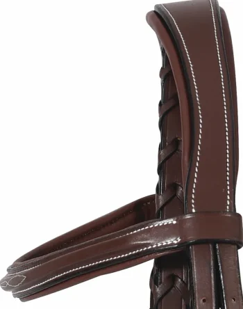 Online JPC EQUESTRIAN Henri De Rivel Mono Crown Bridle With Padded Wide Noseband