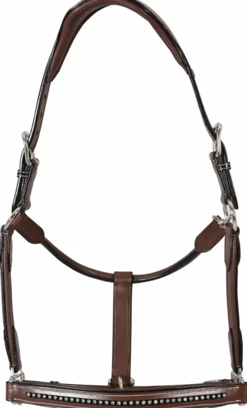 Discount JPC EQUESTRIAN Henri De Rivel Padded Leather Crystal Halter