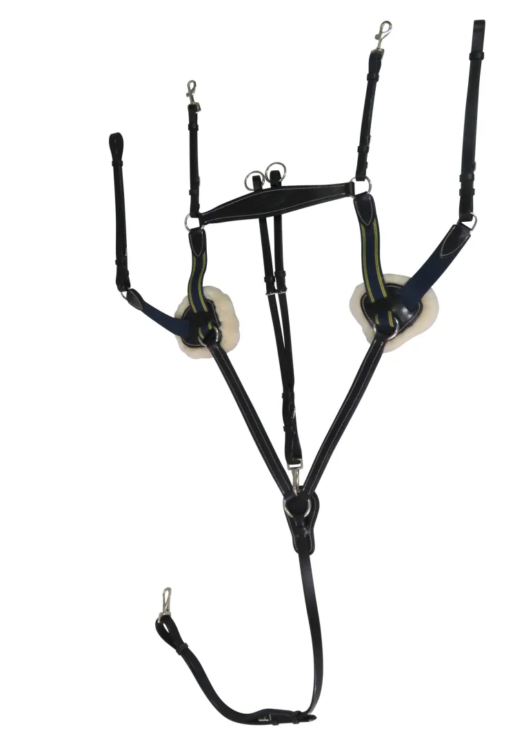 henri-de-rivel-pro-5-point-ela-SLkKGIUv-7.webp Sale JPC EQUESTRIAN Henri De Rivel Pro 5-Point Elastic Breastplate Martingale With Running Attachment