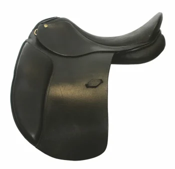 Discount JPC EQUESTRIAN Henri De Rivel Pro Buffalo Dressage Saddle With Flocked Panels Black