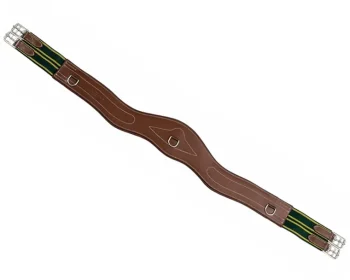 Best JPC EQUESTRIAN Henri De Rivel Pro Contoured Leather Girth