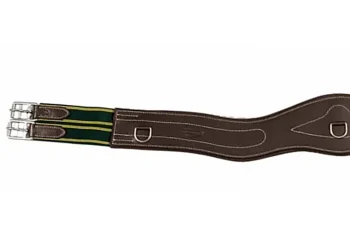 Best JPC EQUESTRIAN Henri De Rivel Pro Contoured Leather Girth
