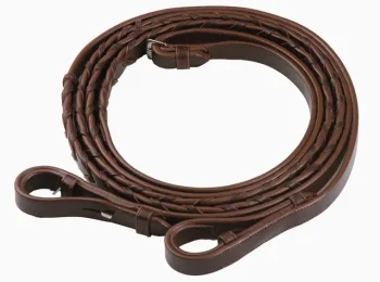 Hot JPC EQUESTRIAN Henri De Rivel Pro Extra-Long Flat Laced Reins