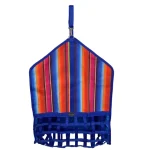 New SHILOH STABLES TACK Showman® Webbed Slow Feed Hay Bag Neon Serape