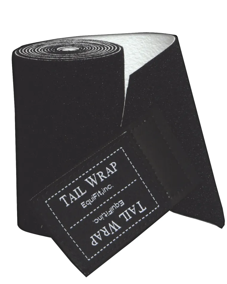 hlPBhShM_0.webp Sale EQUIFIT ® No-Hassle Tail Wrap Black