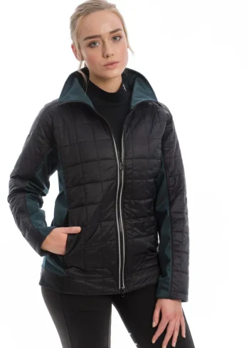 Hot HORSEWARE ® Ladies’ Hybrid Jacket Petrol Blue