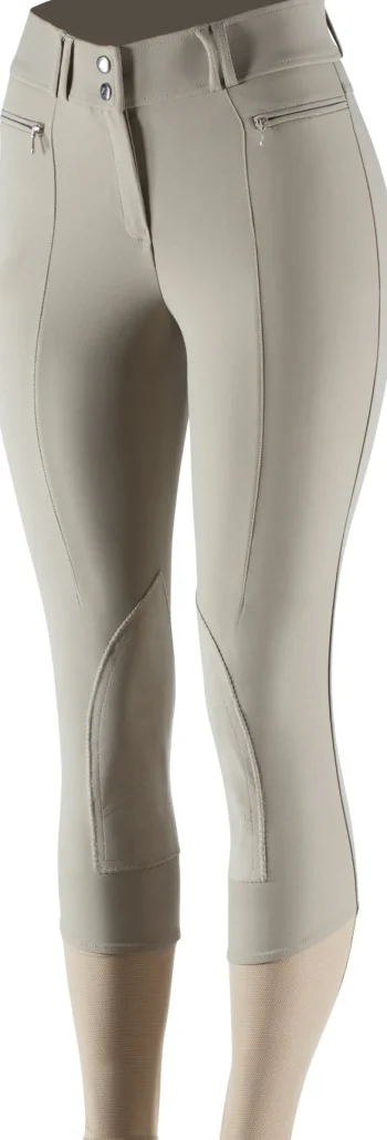 Clearance EQUINAVIA Horze Ladies’ Angelina Synthetic Leather Knee-Patch Breech