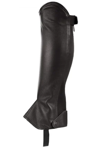 Online EQUINAVIA Horze Leather Half Chaps With Elastic