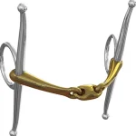 New METLAR/NEUE SCHULE Neue Schule Tranz Angled Lozenge Full Cheek Bit - 16 mm mouth