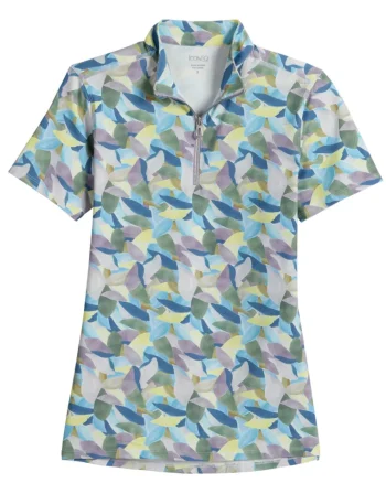 Best KIRSCH IconEQ™ Ladies’ Fleur Short Sleeve Shirt Painted Petals