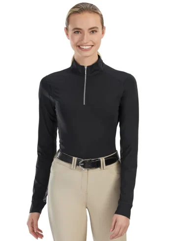 Sale KIRSCH IconEQ™ Ladies’ Long Sleeve Sun Shirt Black