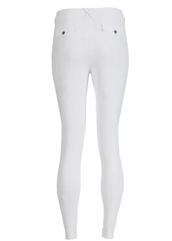 Best KARAN LETEX IconEQ™ Wellesley Ladies’ Tech Nova Competition Knee-Patch Breech White