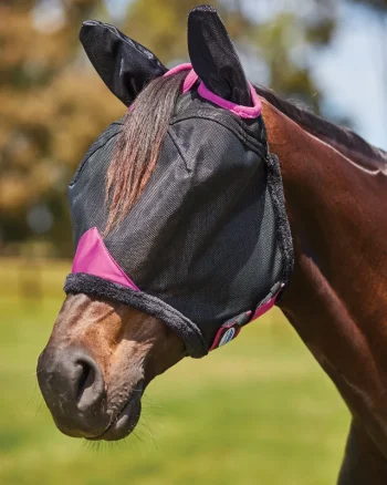 Fashion WEATHERBEETA ® ComFiTec™ Deluxe Durable Mesh Fly Mask with Ears