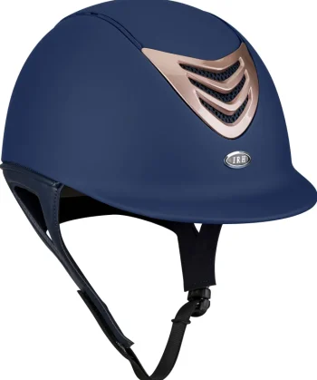 Fashion INT RIDING HELMET IRH® IR4G Helmet With Matte Finish & Rose Gold Frame