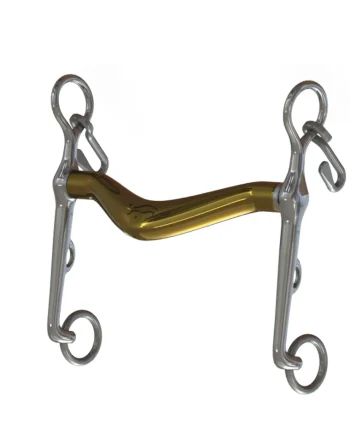 New METLAR/NEUE SCHULE Neue Schule Turtle Tilt™ Weymouth with 14mm Mouth 5cm Shank Salox Gold