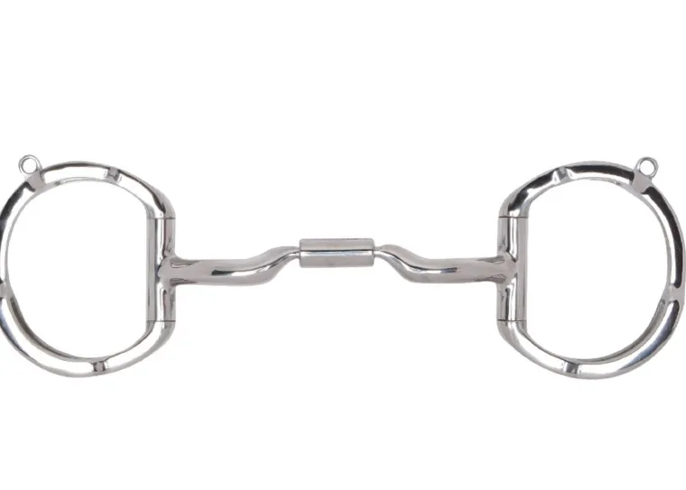 jHNKqzgp_0.webp New TOKLAT ORIGINALS Myler® Eggbutt with Hooks, MB 04 Low Port Comfort Snaffle