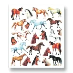 Discount KELLEY AND COMPANY Colorful Horse Stickers