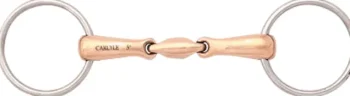 Sale WEATHERBEETA JP By Korsteel® Oval Mouth Copper Loose Ring Snaffle Bit