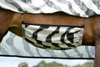 Outlet TOKLAT ORIGINALS Bucas Buzz-Off Fly Sheet with High Neck Zebra