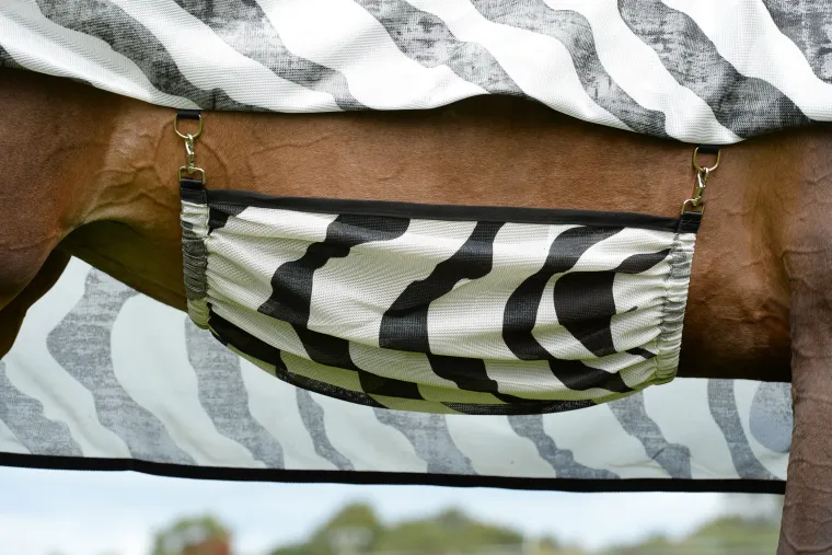 kZDpwznJ_1.webp Outlet TOKLAT ORIGINALS Bucas Buzz-Off Fly Sheet with High Neck Zebra