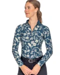 Hot KASTEL DENMARK Ladies’ French Tulip Long-Sleeve Shirt - "Maeve" Sailor Blue