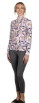 Hot KASTEL DENMARK Ladies’ Gene Paintbrush Floral Long Sleeve Shirt Blush