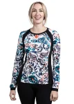 Sale KASTEL DENMARK Ladies’ Izzy Long Sleeve Shirt Ikat/Black