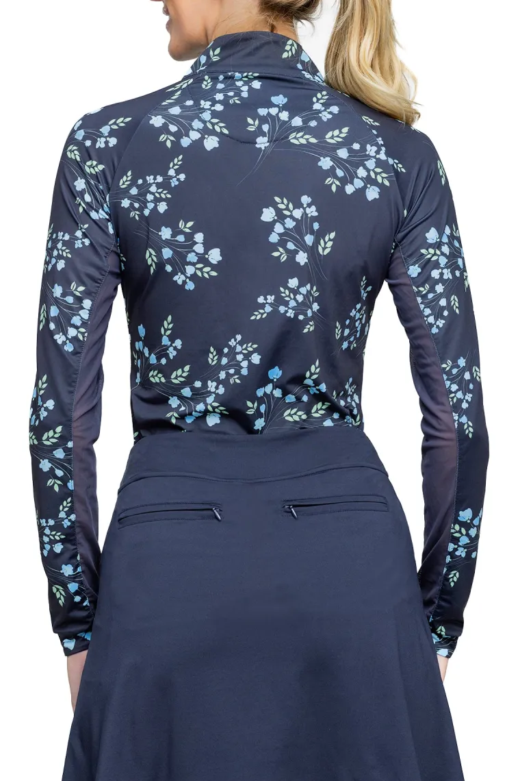 kastel-denmark-ladies-piper-lo-EJFlsAaa-2.webp Outlet KASTEL DENMARK Ladies’ Piper Long Sleeve Shirt Navy Rosebuds