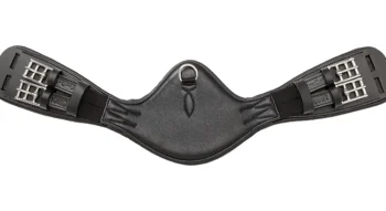 Clearance PEP-KAVALKADE Kavalkade Casper Soft Leather Dressage Girth Black