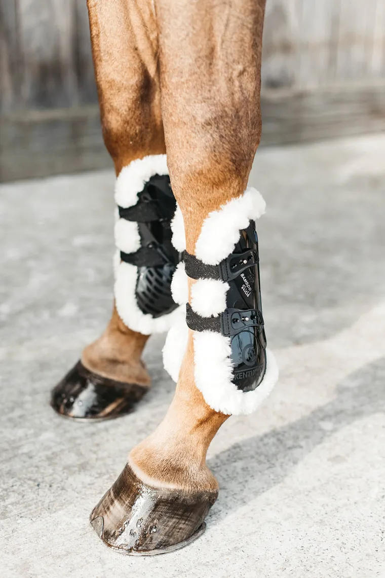 kentucky-horsewearvegan-sheeps-gmkmGbOU-5.webp Fashion KENTUCKY HORSEWEAR Vegan Sheepskin Elastic Tendon Boots With Bamboo Black