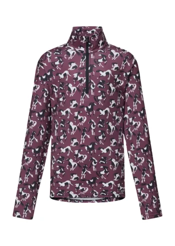 Clearance KERRITS ® Kids’ On Course Quarter Zip Fleece Tech Top