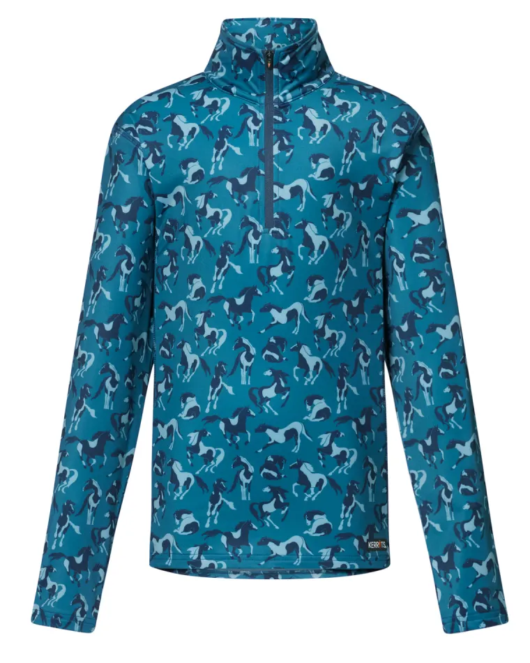 kerrits-kids-on-course-quarter-JbbKolnv-3.webp Clearance KERRITS ® Kids’ On Course Quarter Zip Fleece Tech Top