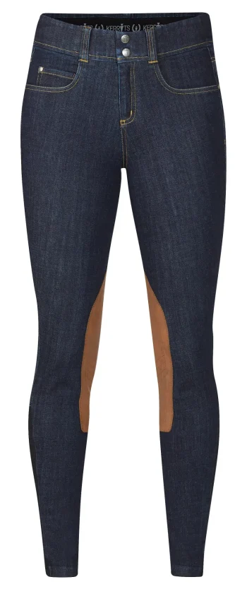 Discount KERRITS ® Ladies’ Stretch Denim Knee-Patch Breech