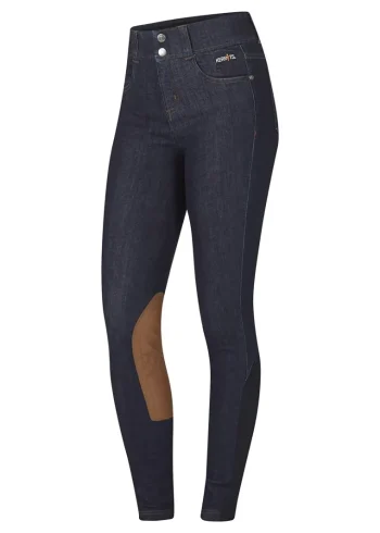 Hot KERRITS  Kids’ Stretch Knee-Patch Breech Denim